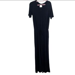 Annabelle Women's Jumpsuit Black Size L Soft & Stretchy